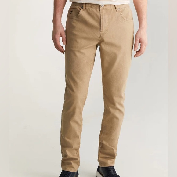 Men’s Slim Beige Pant - Picture 1 of 4